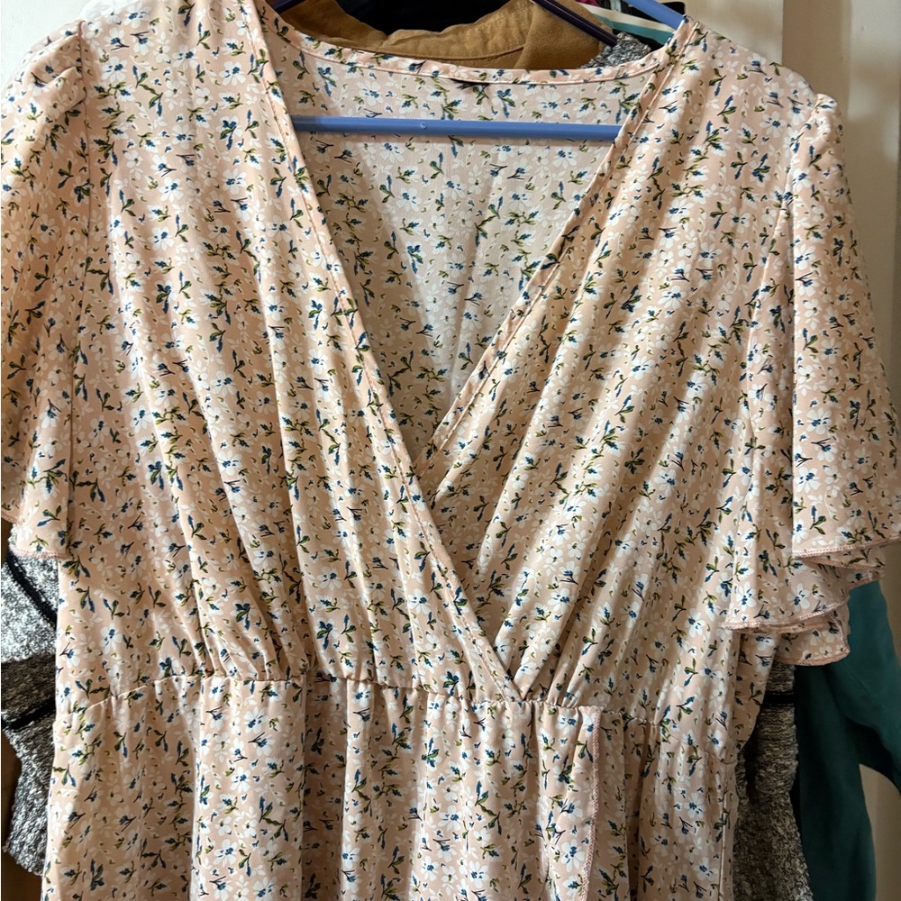 Lightweight Floral Dress